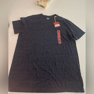 Mossimo Supply Co. Navy Heather Short Sleeve Tee
